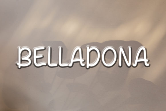 Belladona: A Handwritten Font for Polished Branding