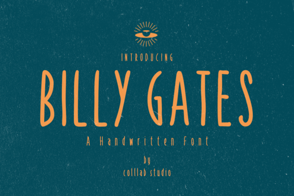 Billy Gates Font: Handwritten Elegance