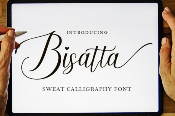 Bisatta Calligraphy: A Font for Elegant Branding