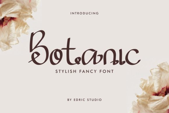 Botanic: A Whimsical Font for Web Design