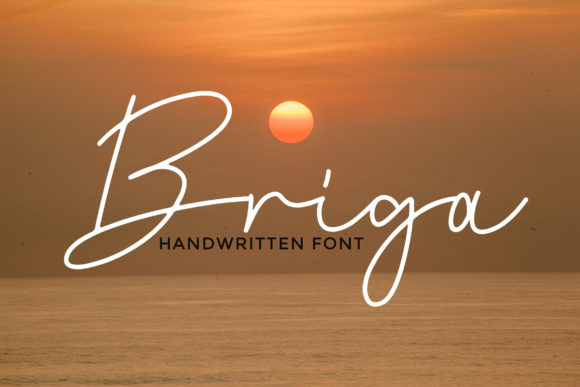 Briga: A Graceful Script Font