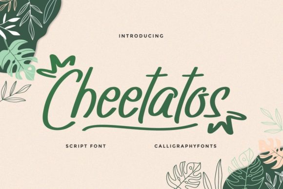 Cheetatos: A Playful Font for Creative Campaigns