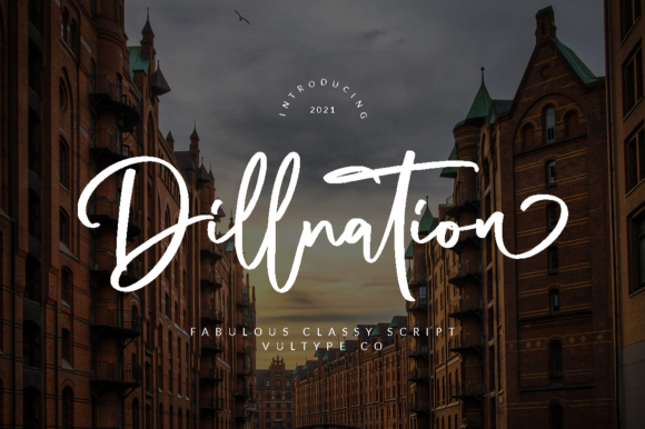 Dillnation: A Script Font for Elegant Design