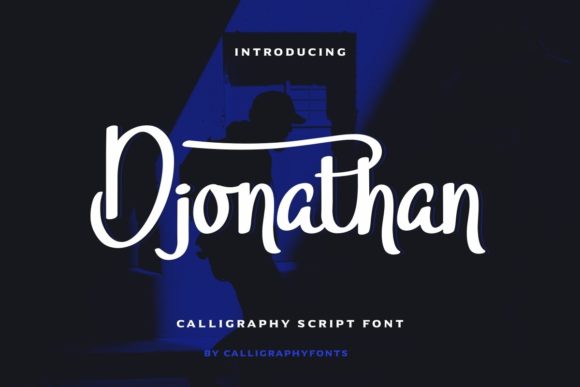Djonathan: A Romantic Script Font for Creative Projects