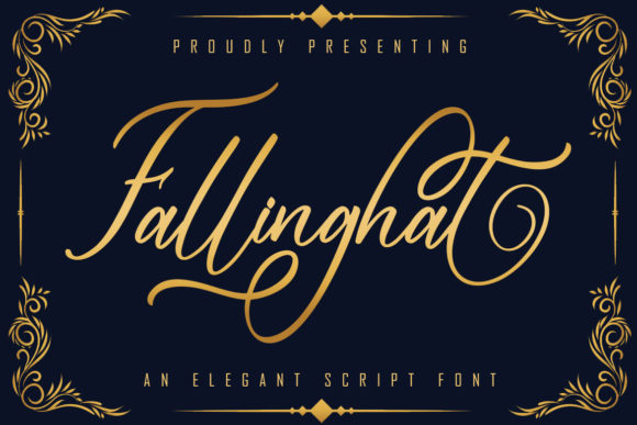 Fallinghat: A Stylish Font for Business Branding