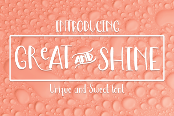 Great and Shin: A Quirky Handwritten Font