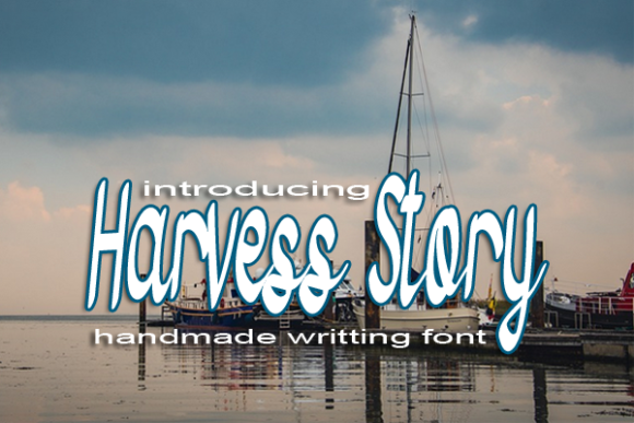 Harvess Story: A Stylish Script Font