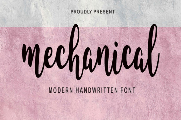 Mechanical Font Review