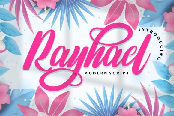 Rayhael: A Elegant Script Font for Business