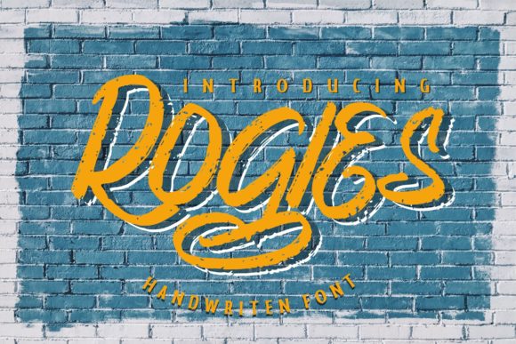 Rogies: A Font for Creative Campaigns