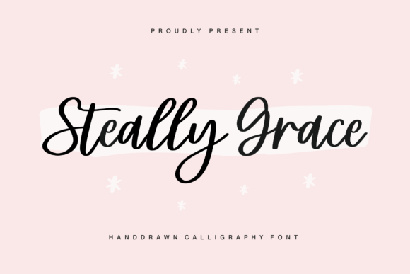 Steally Grace: Elegant Script Font