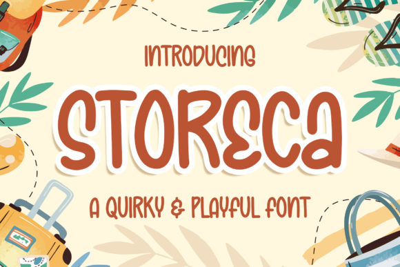 Storeca: A Handwritten Font for Relaxed Design