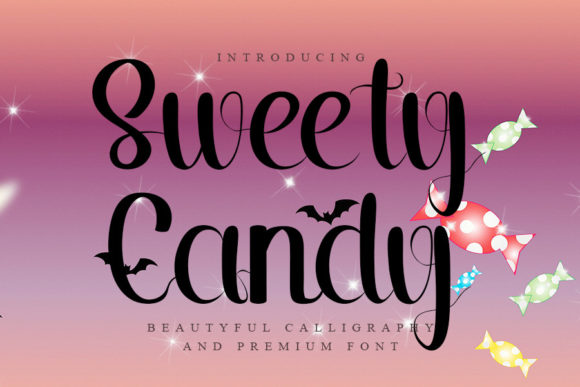 Sweety Candy Font: Elegant Script for Editorial Design