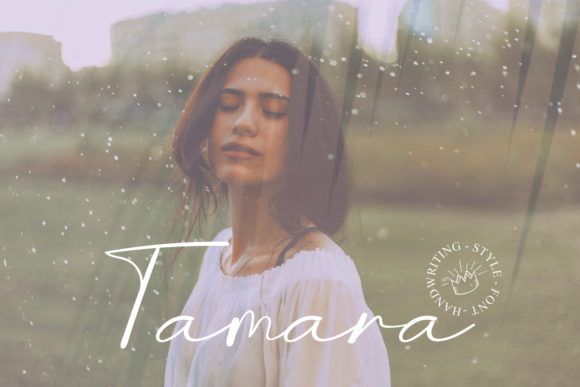 Tamara: A Stylish Script Font for Web Design