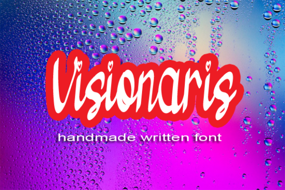 Visionaris: Whimsical Script Font for Crafters