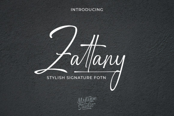 Zattany: A Vintage Script Font for Modern Marketing